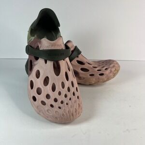 Merrell Hydro Moc Water Shoes Clogs Pink Camo Slip On Sandals Women Size 9
